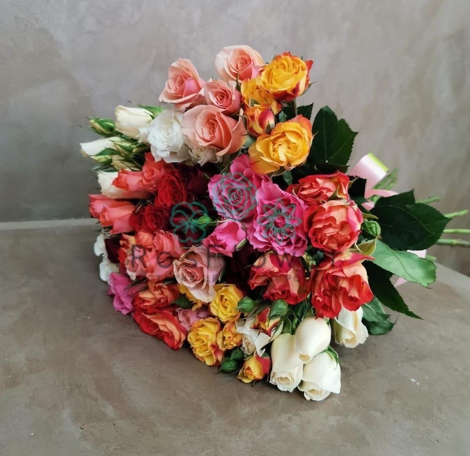 Букет цветов из: Розы в Северный