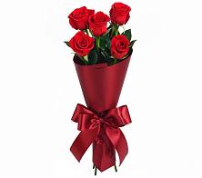 Букет 5 Красных роз Эдлесс Лав в Северный