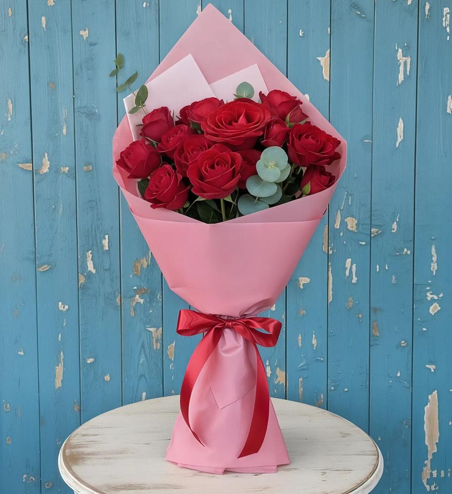 Букет цветов из: Розы в Северный