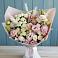 Букет цветов из: Альстромерии и Розы в Северный