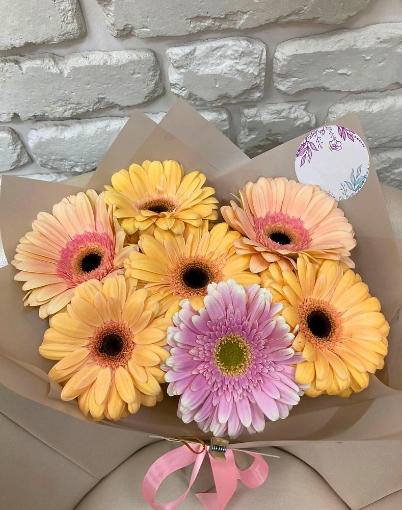 Букет цветов из: Герберы в Северный