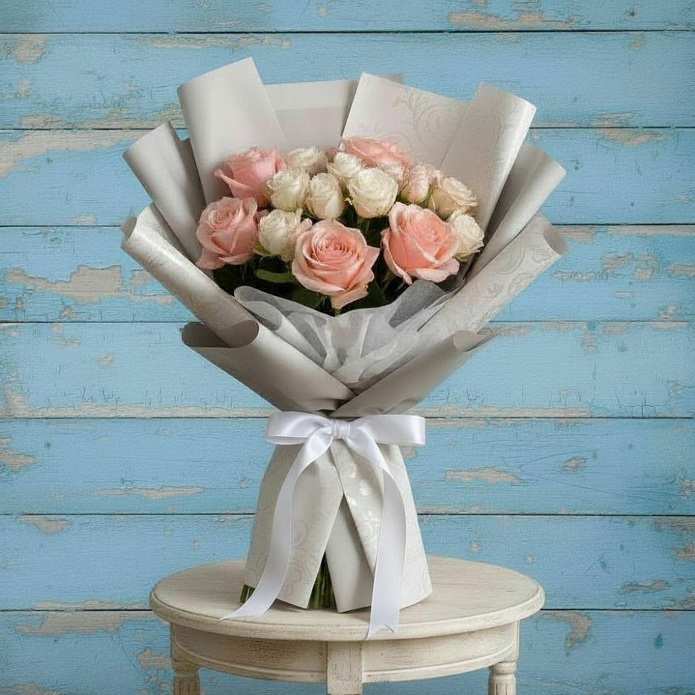 Букет цветов из: Розы в Северный