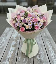Букет цветов из:  Розы и Хризантемы в Северный