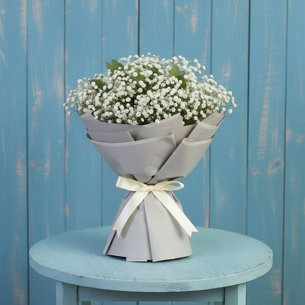 Букет цветов из: Гипсофила в Северный