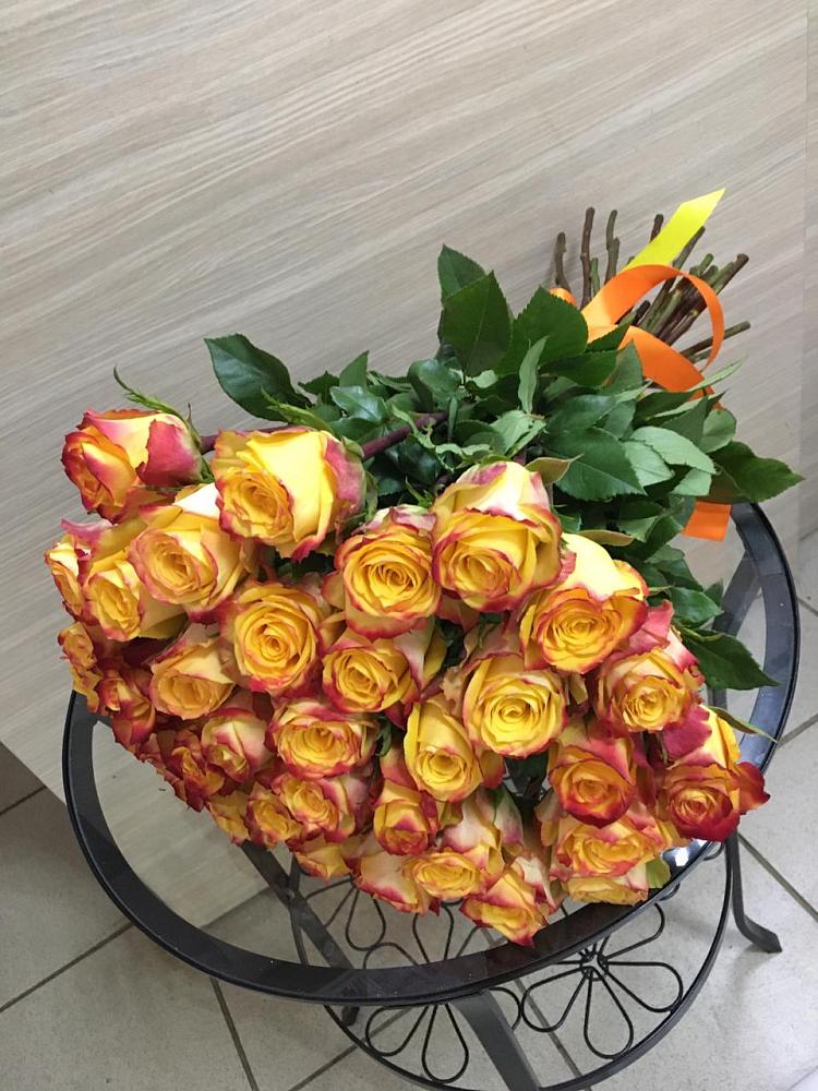 Букет Желтые розы в Северный