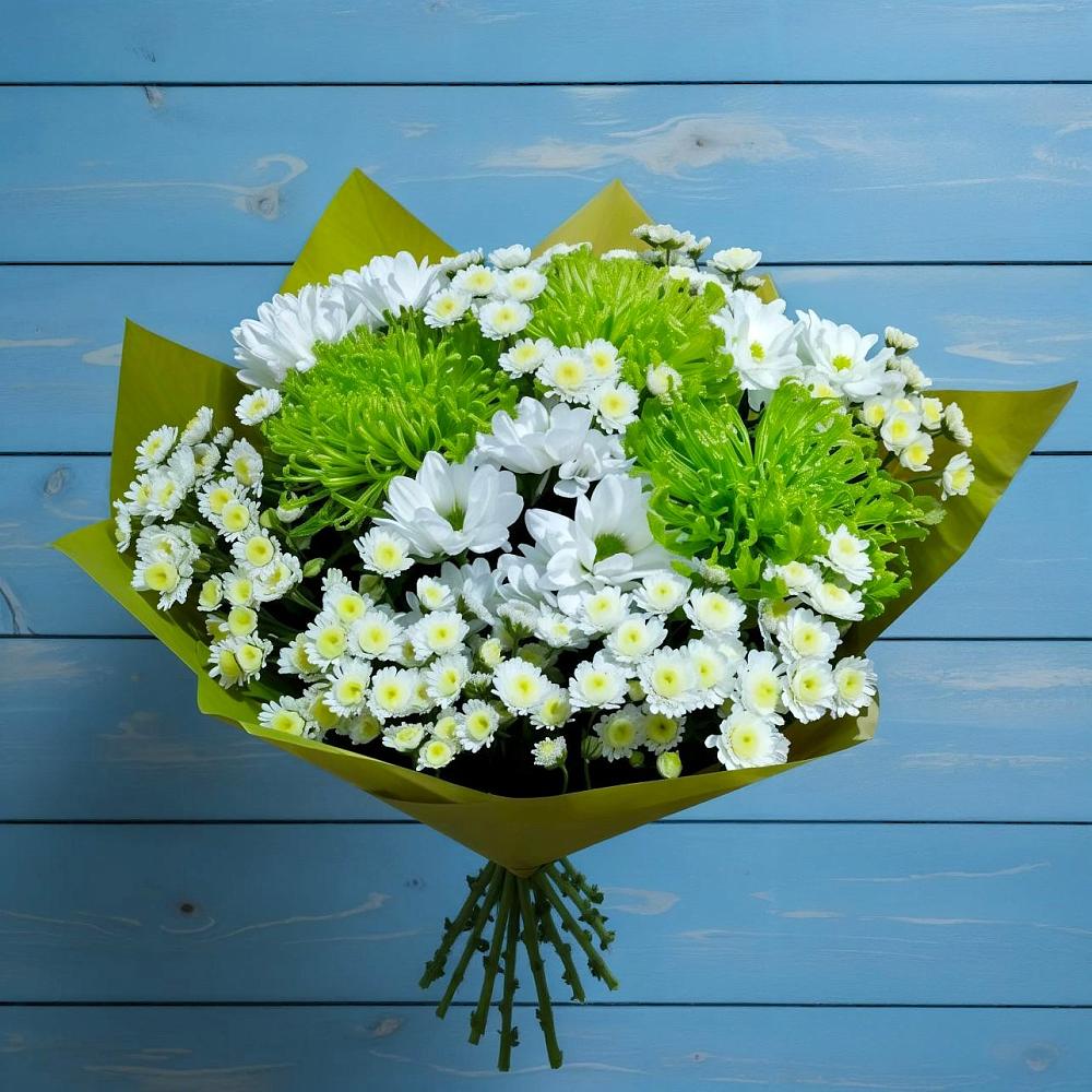 Букет цветов из: Хризантемы в Северный