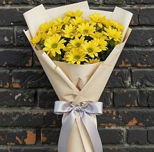 Букет цветов из:  Хризантемы в Северный