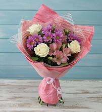 Букет цветов из:  Герберы в Северный