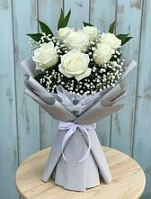 Букет цветов из:  Розы в Северный