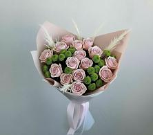 Букет цветов из:  Розы и Хризантемы #REPLACE_PRED# Северный