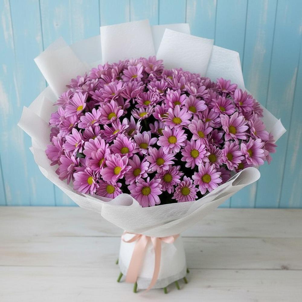 Букет цветов из: Хризантемы в Северный