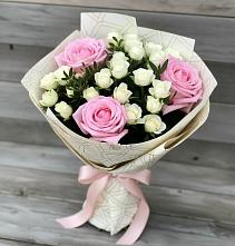 Букет цветов из:  Розы #REPLACE_PRED# Северный