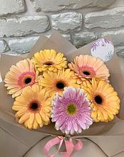 Букет цветов из:  Герберы #REPLACE_PRED# Северный