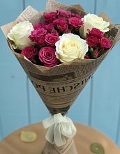 Букет цветов из:  Розы #REPLACE_PRED# Северный