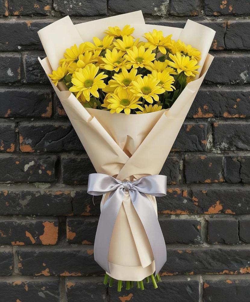 Букет цветов из: Хризантемы в Северный
