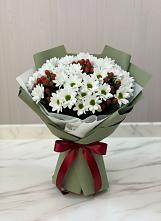 Букет цветов из:  Хризантемы в Северный