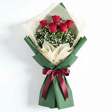Букет цветов из:  Розы в Северный