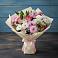 Букет цветов из: Хризантемы, Альстромерии и Розы в Северный
